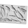 Kuchenwerkzeuge BirdsSwallows Silikonform Fondant Dekorierform Ton Gumpaste Sugarcraft Schokolade Backwerkzeug Küchengeschirr 230714