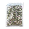 Nail Art Decorations 1440pcsbag Cristais Nail Art Fancy Strass Flat Glass Shape AB Jóias Diamantes Pedras para Nail Art Decorations Design 230713