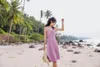 Casual Dresses Beach Style Elegant Women Club Sexy Bodycon Summer Vintage Pink Backless Lady Midi Sundress Party Vestido