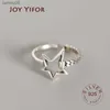 2020 HOT SALE Silver 925 Star Ring For Women Wedding 100 925 Sterling Silver Stackable Finger Ring Jewelry L230704