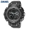 SMAEL Multifunction Military Watch Men Men Frackproof Proching Sport Watch for Man Dual Movementwatch Wristwatchs 8053