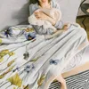 Blankets Flower Butterfly Wheat Ear Winter Warm Cashmere Blanket Office Sofa Soft Throw Kids Bed Bedspread