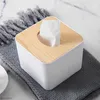 Tissue Dozen Servetten Tissue Doos Houten Cover Toiletpapier Doos Eenvoudige Stijlvolle Tissue Papier Dispenser Massief Houten Servet Houder Case Thuis Auto Organizer R230714