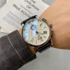 Armbanduhren Herren-Vollfunktions-Uhrenuhr Quarz mit hoher Racing-Timing-Funktionsqualität