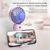 Elektrikli fanlar Mini Taşınabilir Fan Base High Rüzgar Dişli Elde Gereken Fan USB USB Şarj Edilebilir Cep Fanları Açık Kamp Dış Maddesi Kampı