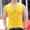 Männer Tank Tops 2023 Modal Große Größe Sommer Solide Männer Kleidung Singuletts Ärmellose Fitness Männliche Weste Bodybuilding Atmungsaktiv U21