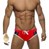 Roupa de banho masculina Sexy Pouch Pad Calções de banho masculinos Push Up Maiô masculino Fato de banho baú de biquíni marca banho deslizante