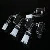 Clear 10mm 14mm 18mm Female Male 90° Quartz Enail Smoking Accessories Glass Banger Fit 20mm Coil Dab Oil Rigs DHL GQN01061310420