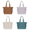 7 colors tote designers hand bag Womens lulu Side Cinch luxurys belt bags fashion Organizer Shopper Crossbody Clutch Bags mens Nylon luggage travel Shoulder city Bag