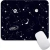 Tapis de souris Galaxy Constellation Aquarelle Tapis de souris texturés de qualité supérieure Conception Tapis de souris Base en caoutchouc antidérapant Tapis de souris d'ordinateur