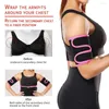 Knieschützer YFASHION 1 Paar Damen Sport Fitness Armpolster Ärmel verstellbar Schlankheitskontrolle Shaper zur Linderung von Gelenkschmerzen