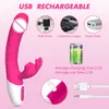 Vibrateurs Vibrateur pour les femmes G Spot Vaginal Stimulateur avec sucer le chauffage vibrant Dildo Adult Sex Toys 230714