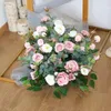 Decoratieve Bloemen Zelfgemaakte Bruiloft Simulatie Decoratie Bloem Bal Home Decor Gordijn Teken In De Weg