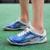 Sapatos profissionais masculinos tênis de mesa tênis de treinamento para casais esporte badminton tênis de treinamento feminino respirável tênis 230714