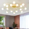 Kroonluchters Moderne LED Kroonluchter Verlichting Sky Star Eenvoudige Woonkamer Licht Luxe Slaapkamer Eetkamer Lamp