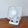 المعجبين الكهربائيون تصميم جديد USB Table Table Mini Fan مع Timer Strong Wind Head Operation مروحة محمولة لغرفة نوم المكتب 90 درجة التناوب