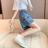 Jeans femme Denim Shorts Vintage Y2k mode pantalon court femme pantalon 2023 Style coréen esthétique vêtements Hanbok