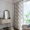 Zasłona marmur wydrukowana z tassel do salonu gotowe zasłony sypialnia zasłon okiennej dekoracja