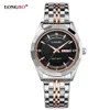 LONGBO montre Relogio Masculino Marque De Luxe En Acier Inoxydable Affichage Analogique Date Montre À Quartz Montre D'affaires Hommes Femmes Montre 8266U