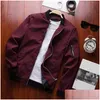 Men'S Jackets Mens 2021 Jacket Men Fashion Casual Slim Sportswear Bomber And Coats Plus Size S- 6Xl 9900 Drop Delivery Apparel Cloth Dhqou