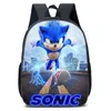 Partihandel Sonic Sweet All Star Supersonic Speed ​​Plush Toy Ryggsäck Sonic Shoulder Bag Pag Bag Student Barn gåva