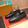 68 modèle hommes en cuir véritable Designer Slip On Dress Chaussures Brogues Wedding Party Business Flats Classique Marque Casual MocassinsTaille 38-46