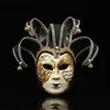 Party Masks Fashion Full Face Mini Venetian Mask Masquerade Mardi Gras Halloween Wedding Wall Decorative Art Collection 230713