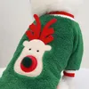 Vêtements pour chiens vêtements de noël dessin animé sweat à capuche pour animaux de compagnie pour petits chiens moyens gilet chemise année chiot Costume Chihuahua veste