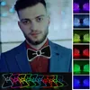 LED Light Sticks Glowing Men Women Bow Tie Party Neon Fan Luminous On Birthday Music Nightclub Cosplay Costume Decor Accessories 230713