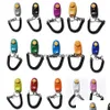 Dog Training Obedience Portachiavi con suono regolabile portatile e cinturino da polso Clicker Mti Color Pet Outdoor Whistle Dh0649 T03 Drop D Dhfun