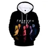 Men's Hoodies Friends 3D Print Men Women Fashion Sweatshirt Long Sleeve Harajuku Unisex Hooded Design TV