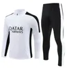 23 Paris tracksuit MBAPPE 24 psgs training suit long sleeve Football soccer Jersey kit uniform chandal adult boys