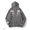 2023 Mens Designer Hoodies Sweatshirts TILL SALU HOUDIE GALLERYS DEPTS GARY Målad graffiti Användt brev tryckt lösa casual mode män hoody size s-xlsnf8