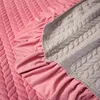 Beddengoed Sets Blauw Zwart Roze Fleece Quilt Sprei Sprei Hoes Kussenslopen Matras Deken Colchas Para Cama Couvre Lit