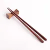 Chopsticks Japanese Style Pointed Solid Wood Sushi Natural Wooden Cooking Home Cutlery