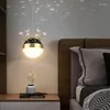 Pendant Lamps Luxurious Led Lights Black Gold White Gypsophila Chandeliers Living Room Restaurant Indoor Lighting Decor Lamp Fixtures