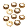 Bowls 10 Pcs Gold Tone Brass 1/2Inchpt Threaded Household Water Tap Faucet Nuts