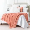 Blankets Household Colorful American Leisure Napping Sofa El B&B Bedside Tapstray Blanket Tassel Shawl Towels Home Textiles