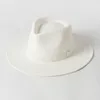 Wide Brim Hats Bucket Hats Plain Band Panama Straw Hats for Women Summer Beach Hats Wide Brim Sun Hat Funeral Church Derby Fedora Cap UPF50 230713