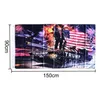 Bannerflaggor som hänger 90x150cm digitalt tryck Donald Trump på tankflaggan trycker 3x5ft stor dekor banners DH1033 Drop Delivery Ho DHWQ3