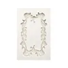 Stampi da forno Po Frame Mirror Stampo in silicone Strumenti in resina Sugarcraft Cupcake Decorazione per torte fondente