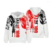 Men's Hoodies 3D Physical 100 Sweatshirts Men Women Streetwear Hip Hop Pullovers Hoodie Teens Boys Girls Cosplay Costume