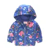 Jackets Kids Clothes Boys Jackets Children Hooded Zipper Windbreaker Toddler Baby Fashion Print Coat Infant Waterproof Hoodies For Girls