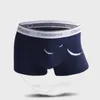 Underpants Men's Underwear Pure Cotton Solid Color Underpantes Cxck Breathable Mid Waist Boxer Shorts 3D Pocket 230714