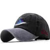 Casquettes de baseball unisexe 3D poisson brodé pêche casquette de baseball hommes en plein air coton casquette réglable pour été hommes chapeaux 230713