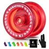 Yoyo MAGICYOYO K1Plus professionale reattivo per bambini principiante in plastica resistente Yo yo con 5 corde YoYo Glove Bag 230713