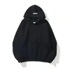hoodie designer för kvinnor höst svartvitt bokstavstryck lyxiga tröjor zip up hoodie ren bomull elegant och lös storlek xxxxxl