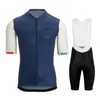 Cyclisme Chemises Tops 2023 Ralvpha Vêtements Hommes Ensemble Vélo Respirant Anti UV Vélo Costumes Porter Bib À Manches Courtes JerseyClothes 230713