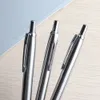 Ballpoint Pens 10 шт. Установите металлическую автоматическую ручку для шарика G2 Refill Black Blue Ink для школьных канцелярских принадлежностей. Написание 0 7 мм 230713