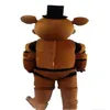 2019 Wysokiej jakości pięć nocy w FREDdy's FNAf Freddy Fazbear Mascot Costume Cartoon Mascot Custom278i